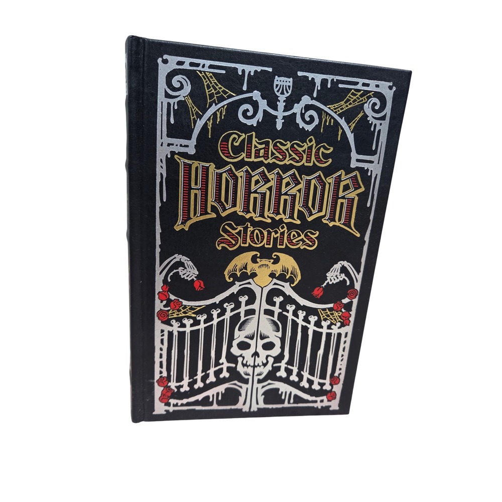 Classic Horror Stories Leather Bound Anthology Poe Lovecraft Stoker Gilt Edge